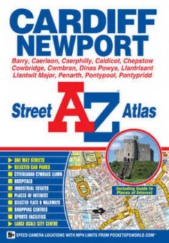Image of Cardiff and Newport Street Atlas by Geographers A-Z Map Company Book