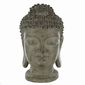 image of Buddha Head Large Sculpture 40cm