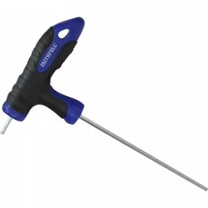 Image of Faithfull Ball Ended T-Handle Hexagon Key 2.5mm