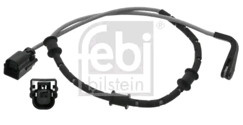 Image of FEBI BILSTEIN 47374 Brake Pad Wear Sensor Rear Axle Right Warning Contact,brake pad wear (407)