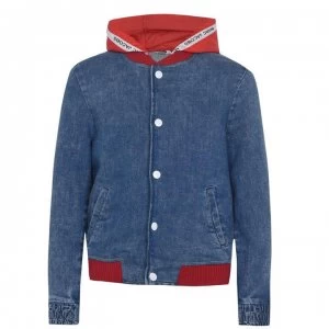 Image of Marc Jacobs Junior Boys Denim Jacket - Bleach