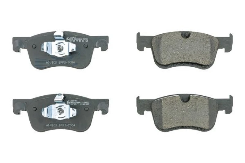 Image of AISIN Brake pad set AISIN BPPS-7004