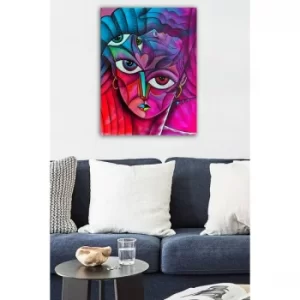 Image of 1535374712-5070 Multicolor Decorative Canvas Painting
