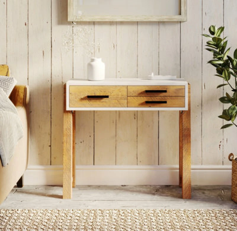 Image of Baumhaus Trinity - Reclaimed Small Console Table