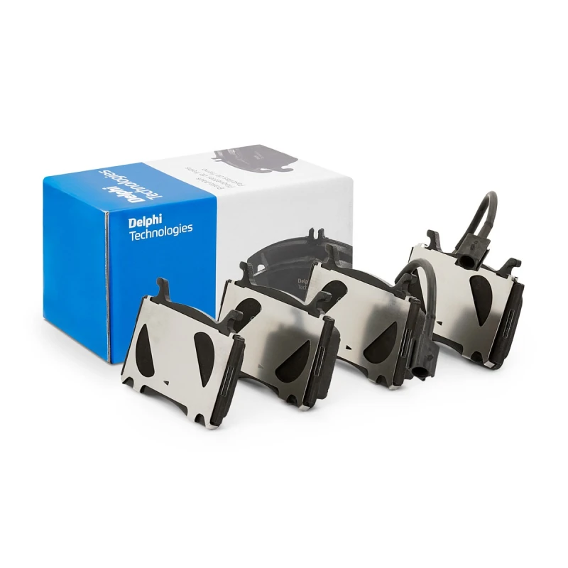 Image of DELPHI Brake pad set DELPHI LP3310