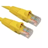 image of OcUK Professional Cat6 RJ45 10m Network Cable - Yellow (B6-510Y)