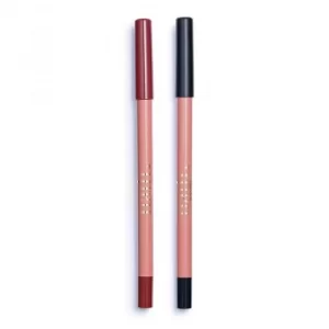 image of Revolution Pro Nath Lipliner and Eyeliner Set Black Swan