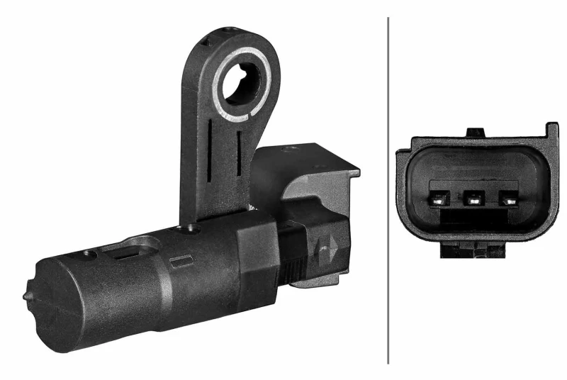 Image of HELLA Camshaft position sensor HELLA 6PU 358 380-321