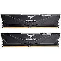 Image of TeamGroup Vulcan 16GB (2X8GB) DDR5 PC5-41600C40 5200MHz Dual Channel Kit - Black (FLBD516G5200HC40CDC016)
