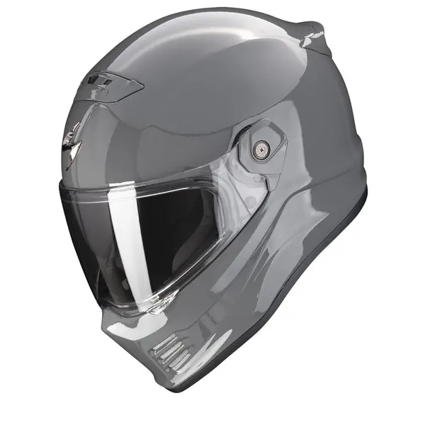 Image of Scorpion Covert FX Solid Cement Grey Full Face Helmet Size M