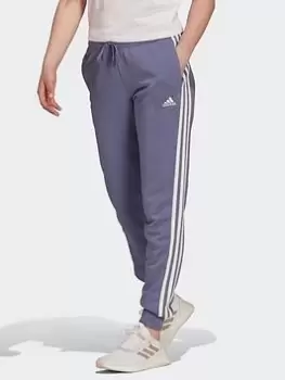 Image of adidas Essentials French Terry 3-stripes Joggers, Grey Size M Women
