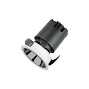 Image of Integral LED Lighting - Integral Accentpro LED Downlight 10 Deg Beam 50mm Cutout 30 Deg Tiltable 355 Deg Rotatable 5W 334LM 66LM/W 3000K Silver Round