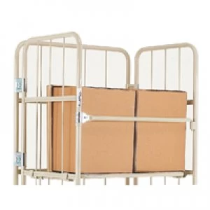 Image of Slingsby VFM Grey Nesting Roll Cage Container Extra Shelf 323179