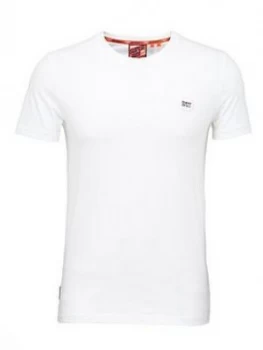 Image of Superdry Collective T-Shirt, White Size M Men