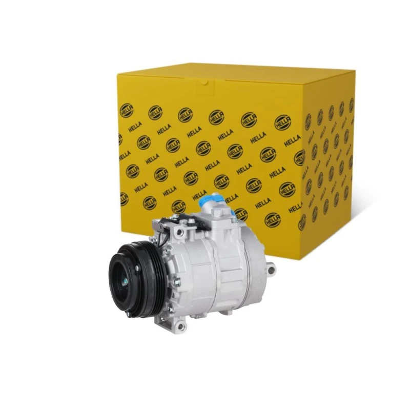 Image of HELLA Air conditioning compressor HELLA 8FK 366 201-221