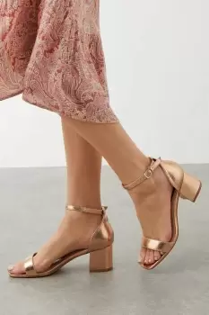 image of Sammy Low Block Barely There Heels