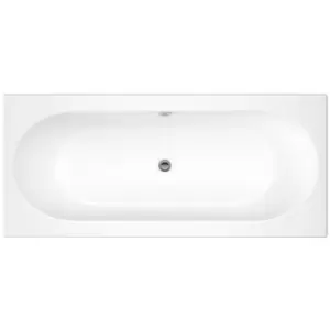 Nuie Otley Round Double Ended Bath 1700 X 750mm - White