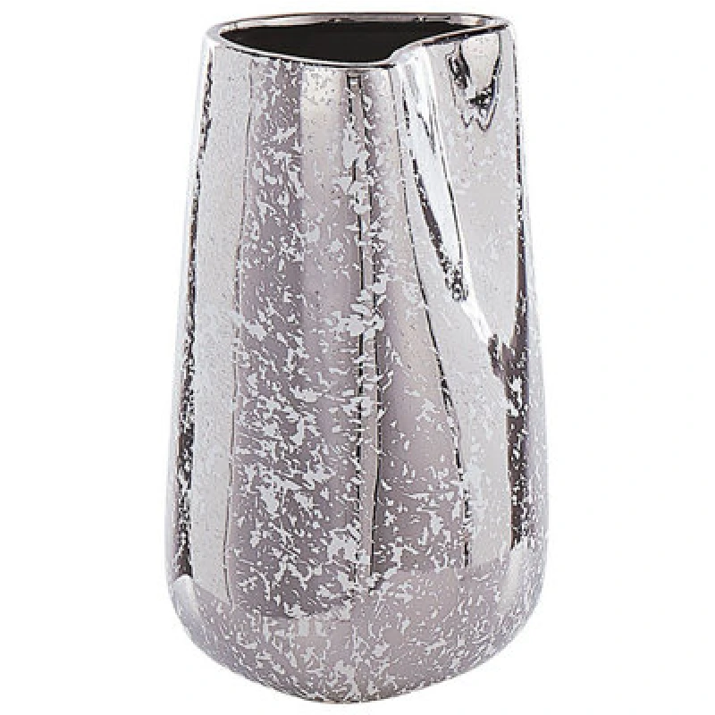 Image of Beliani Decorative Vase Cirta Stoneware 27cm Gold