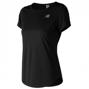 image of New Balance Core Running T Shirt Ladies - Black