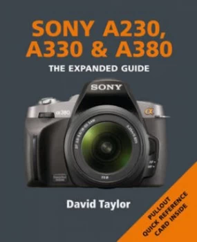 Image of Sony A230 A330 and A380 by David Taylor Paperback