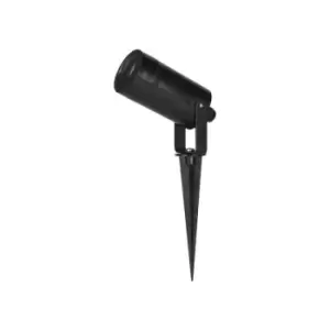 image of Netlighting Jumbo Outdoor Spotlight Spike Black IP65 GU10 7W