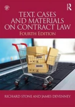 Image of Text Cases and Materials on Contract Law by Richard Stone Book