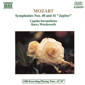Image of Wolfgang Amadeus Mozart - Symphonies No. 40 & 41 CD