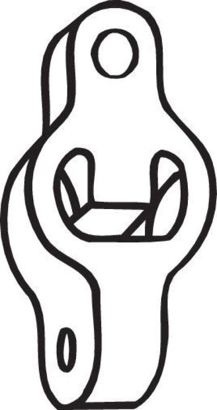 Image of BOSAL 255-042 Rubber Strip, exhaust system Rubber Strip,exhaust system (1055)