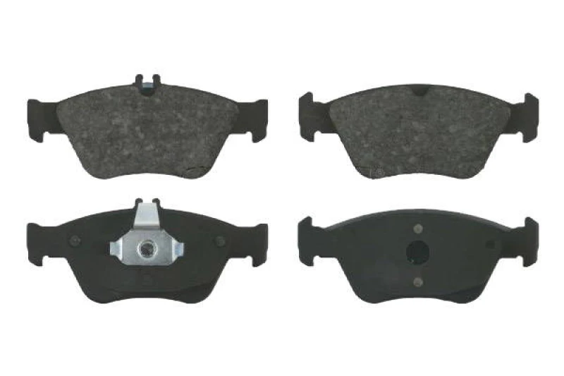 Image of SWAG 10 91 6027 Brake pad set Front Axle, prepared for wear warning indicator, with piston clip Brake Pad Set,disc brake (402)