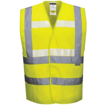 image of Portwest - G470YERS/M - sz S/M Triple Technology Vest - Yellow