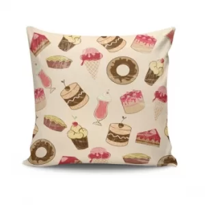 Image of NKRLNT-028 Multicolor Cushion