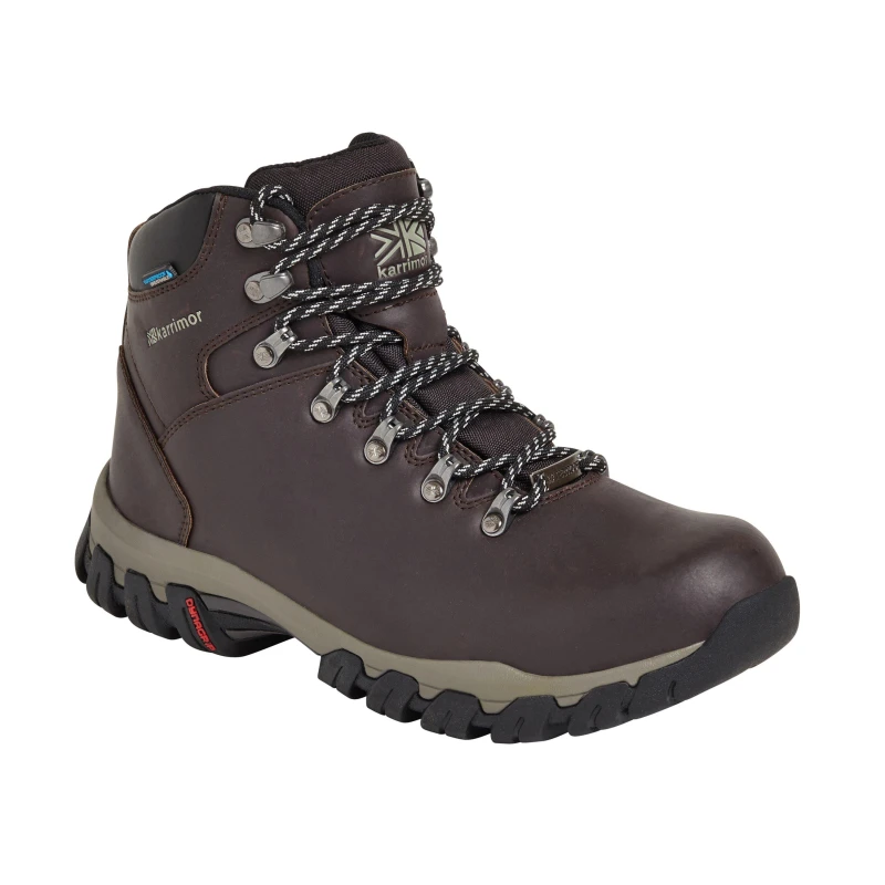 Image of Karrimor Kids Mendip Waterproof Hiking Boots Chocolate female 4 (36.5)