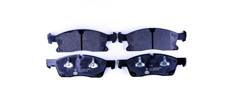 Image of HELLA Brake pad set HELLA 8DB 355 019-701