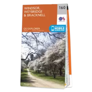 image of Map of Windsor, Weybridge & Bracknell