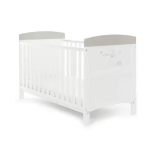 image of Obaby Winnie the Pooh Hug Me Cot Bed