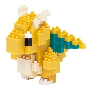 image of Nanoblock Pokemon Dragonite Building Set