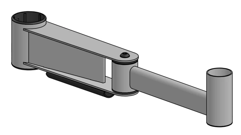 Image of Ergonomic Solutions SP2. 400mm Elow rm. -LCK-