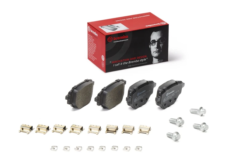 Image of BREMBO Brake pad set BREMBO P 59 100