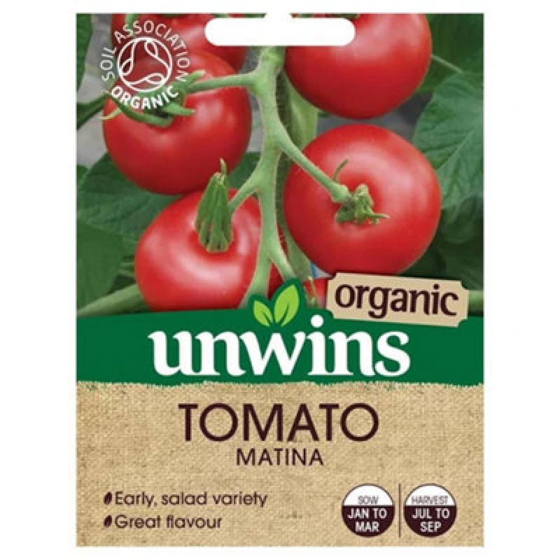 Image of Unwins Tomato (Round) Matina (Organic)