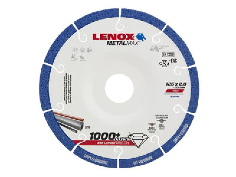 Image of Lenox Lx2044469 Metalmax Diamond Blade 125 X 2.0 X 22.23mm Lenlx2044469