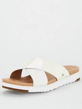 image of Ugg Kari Flat Sandal - White