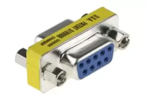 Image of Phoenix Contact D Sub Adapter Female 9 Way D-Sub to Female 9 Way D-Sub
