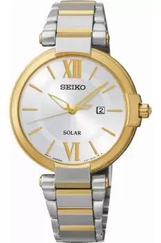 image of Ladies Seiko Solar Powered Watch SUT154P1