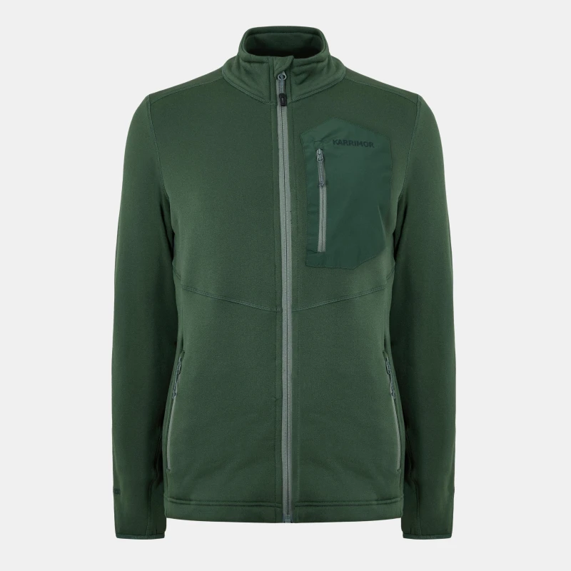 Image of Karrimor Helium Fleece Mens - Green Green S