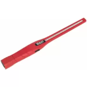 Image of Loops - Slimline Swivel Inspection Light - 16 smd & 1W smd LED - Rechargeable - Red