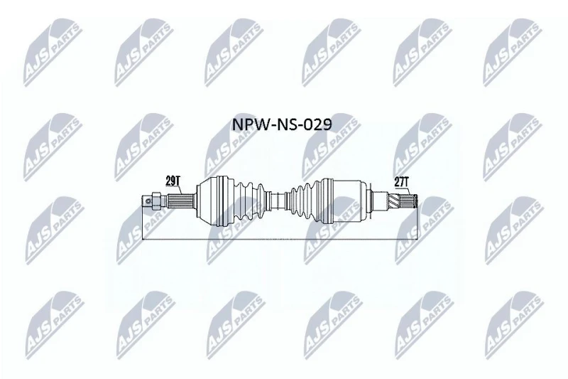Image of NTY Drive shaft NTY NPW-NS-029