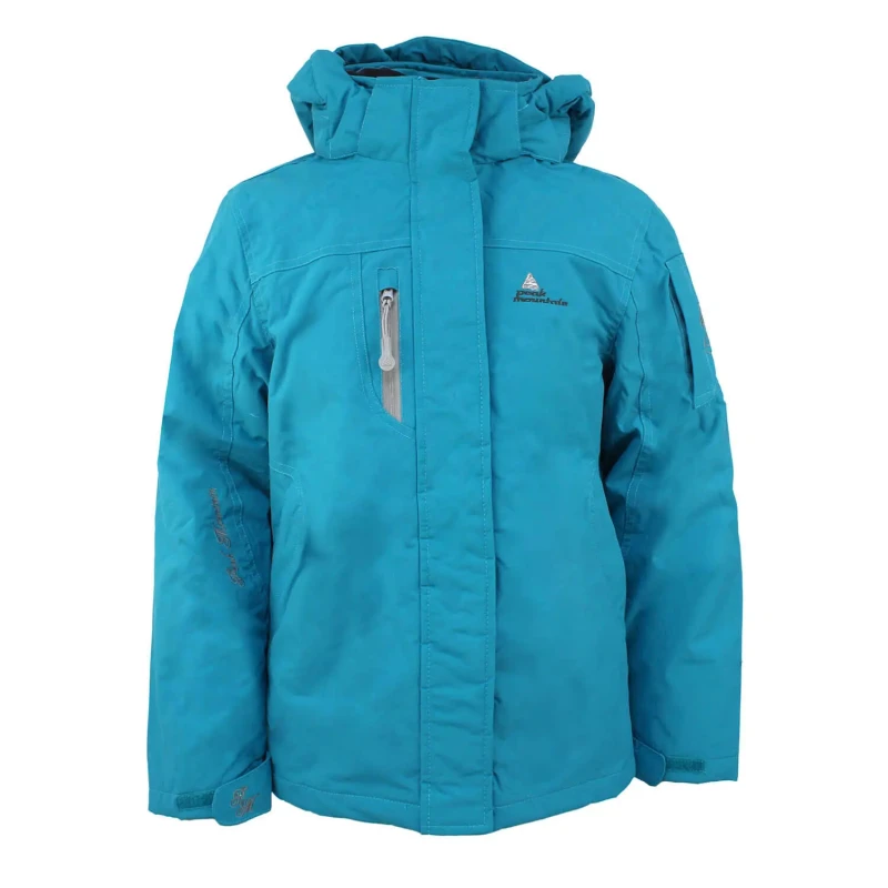 Image of Peak Mountain Girl's parka Peak Mountain Fadika Bleu Female 4 ans FADIKA/NH/B-TURQUOISE