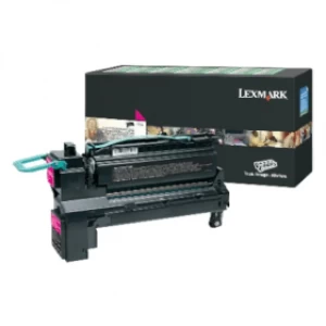 image of Lexmark 24B6019 Magenta Laser Toner Ink Cartridge