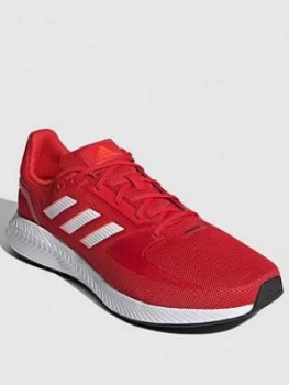 Image of adidas Runfalcon 2.0 - Red/White, Size 10, Men