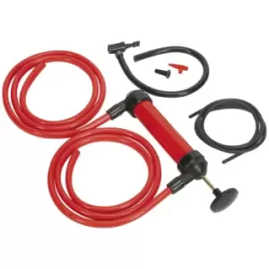 Image of Sealey TP50 Multipurpose Syphon & Pump Kit